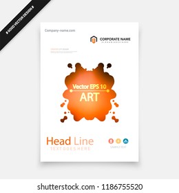 Abstract vector business template set. Brochure layout, cover modern design annual report, poster, A4 flyer with green squares, triangles, diagonal geometric shapes lines with texture background.