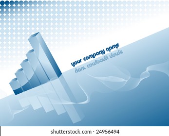 abstract vector business template for your company presentation