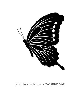 Abstract Vector Butterfly Icon Design Template