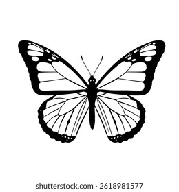 Abstract Vector Butterfly Icon Design Template