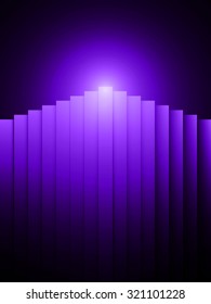 abstract vector candle illustration