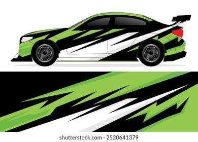 abstract vector car graphic background