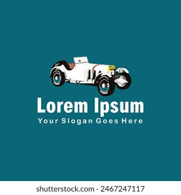 abstract vector car logo color full