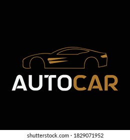 Abstract Vector Car logo Design .Logo design for Car.