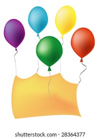 abstract vector   card for birthday