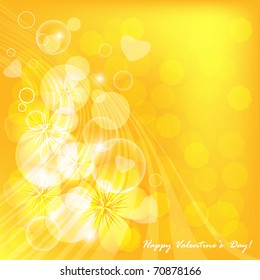 abstract vector card for Valentine's Day. Eps10