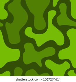 abstract vector chaotic spotted seamless pattern