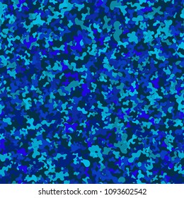 abstract vector chaotic spotted seamless pattern