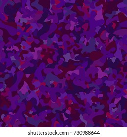 abstract vector chaotic spotted seamless pattern - purple and violet