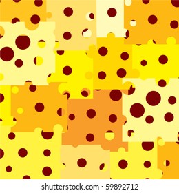 abstract vector cheese background