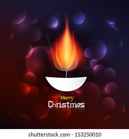 Abstract Vector Christmas Background