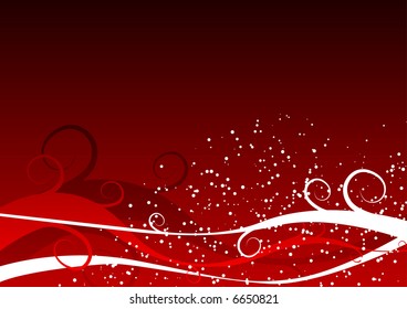 Abstract vector of a christmas background