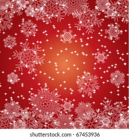Abstract vector Christmas background