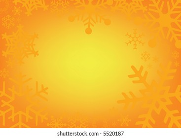 abstract vector christmas background with snowflakes