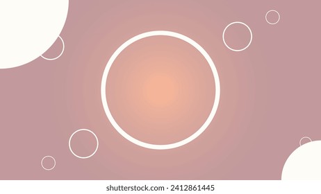 Abstract vector circle backgroud for social media, website, banners or print