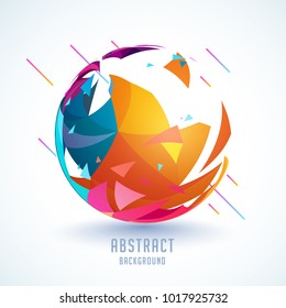 Abstract Vector Circle Design