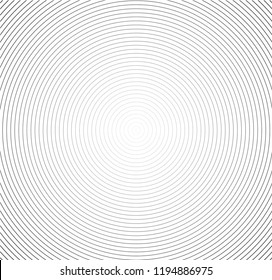 Abstract vector circle halftone black background. Gradient retro line pattern design. Monochrome graphic.