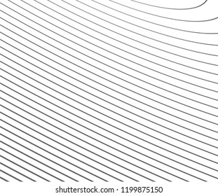 Abstract vector circle halftone black background. Gradient retro line pattern design. Monochrome graphic.
