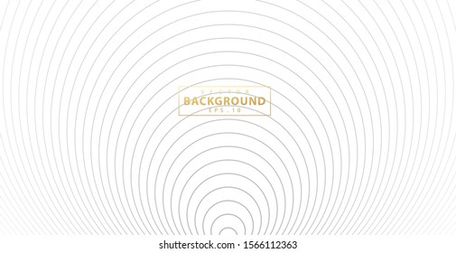 Abstract vector circle halftone black background. Gradient retro line pattern design. Monochrome graphic. Circle for sound wave. vector illustration