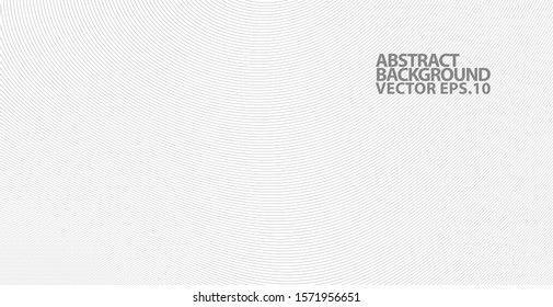 Abstract vector circle halftone black background. Gradient retro line pattern design. Monochrome graphic. Circle for sound wave. vector illustration