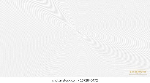 Abstract vector circle halftone black background. Gradient retro line pattern design. Monochrome graphic. Circle for sound wave. vector illustration