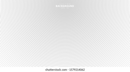 Abstract vector circle halftone black background. Gradient retro line pattern design. Monochrome graphic. Circle for sound wave. vector illustration