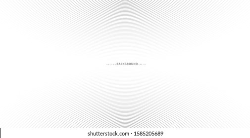 Abstract vector circle halftone black background. Gradient retro line pattern design. Monochrome graphic. Circle for sound wave. vector illustration