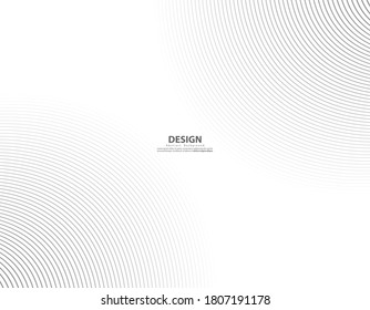 Abstract vector circle halftone black background. Gradient retro line pattern design. Monochrome graphic. Circle for sound wave. vector illustration - Shutterstock ID 1807191178