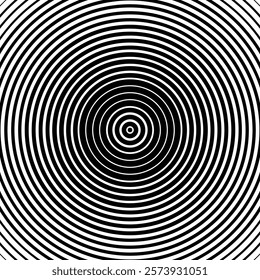 Abstract vector circle halftone black background. Gradient retro line pattern design. Universal template