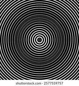 Abstract vector circle halftone black background. Gradient retro line pattern design. Universal template