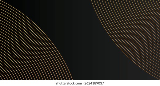 Abstract vector circle halftone black background. vector illustration
