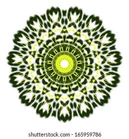Abstract vector circle ornament. Lace pattern design. Vintage ornament background. Vector ornamental border frame can be used for banner, invitation, book cover, certificate etc.