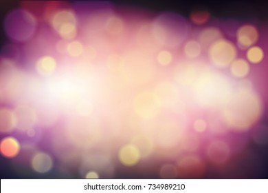 Abstract vector circles blurred 