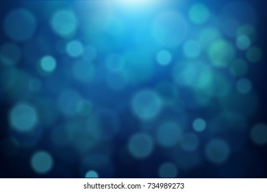 Abstract vector circles blurred 
