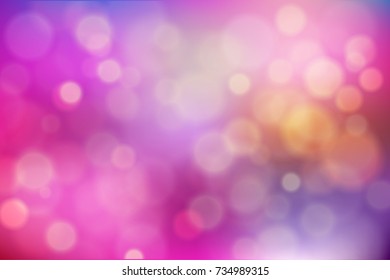 Abstract vector circles blurred 