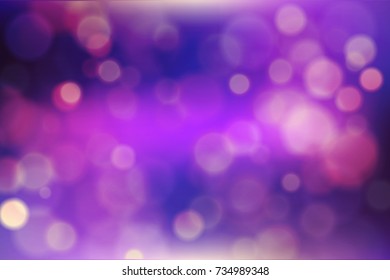 Abstract vector circles blurred 