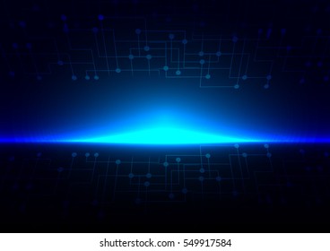 abstract vector circuit technology background