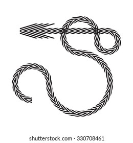 Abstract Vector Circular Arrow Logo .