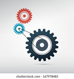 Abstract Vector Cogs, Gears