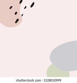 abstract vector collage perfect for greeting card, post in social media, or other designs