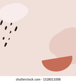 abstract vector collage perfect for greeting card, post in social media, or other designs