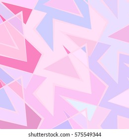 Abstract vector color background of broken lines. Colorful striped pattern