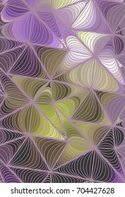 Abstract vector color background of doodle hand drawn lines. Colorful floral pattern. Wave wallpaper