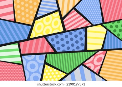 Abstract vector color illustration. Doodle background.