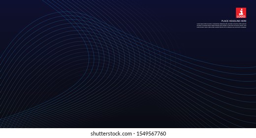 Abstract vector colored line art background, Illustration suitable for any Backdrop