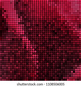 abstract vector colored round dots background