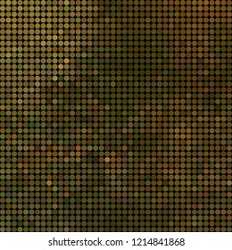 abstract vector colored round dots background - brown