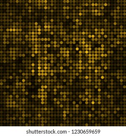 abstract vector colored round dots background - brown