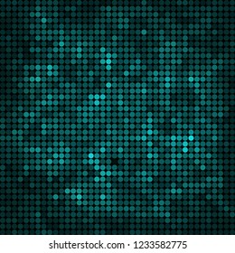 abstract vector colored round dots background - blue