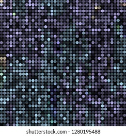 abstract vector colored round dots background - blue
